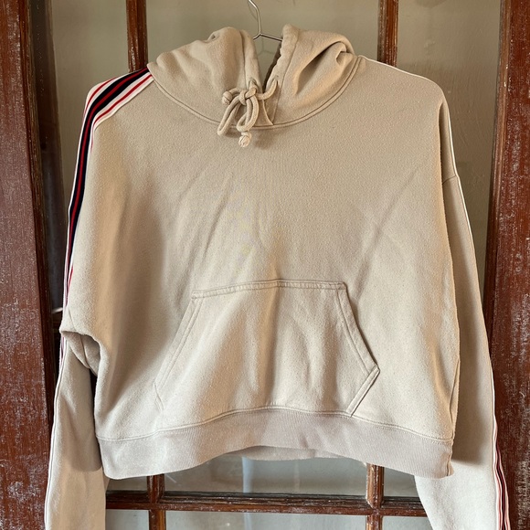Aritzia TNA “The Iconic Hoodie” Tan Size XXS - Picture 1 of 5